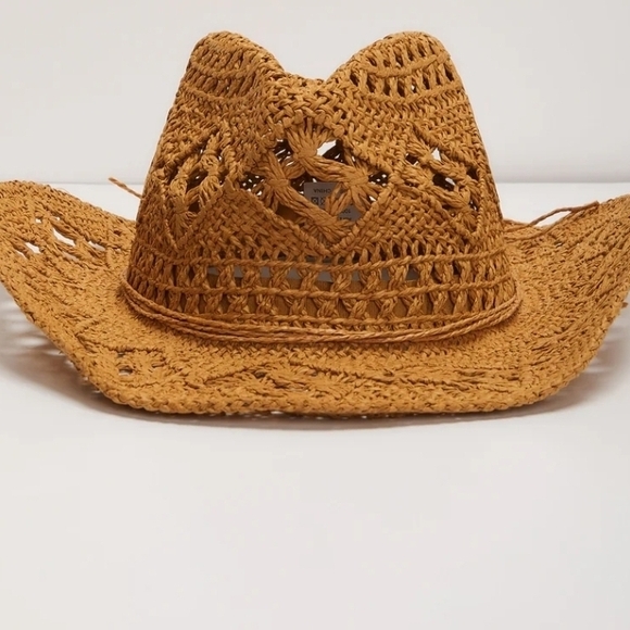 Vici Women's Tan Woven Hat BRAND NEW - Picture 1 of 2